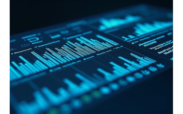 개인의 음악 취향을 시각화한 데이터 차트와 그래프